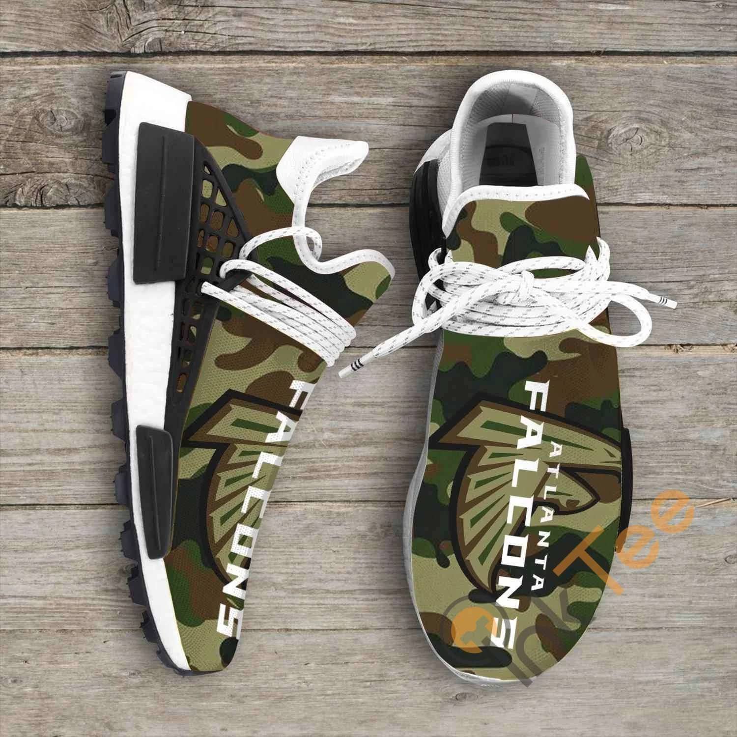 Camo Camouflage Atlanta Falcons Nfl NMD Human Shoes