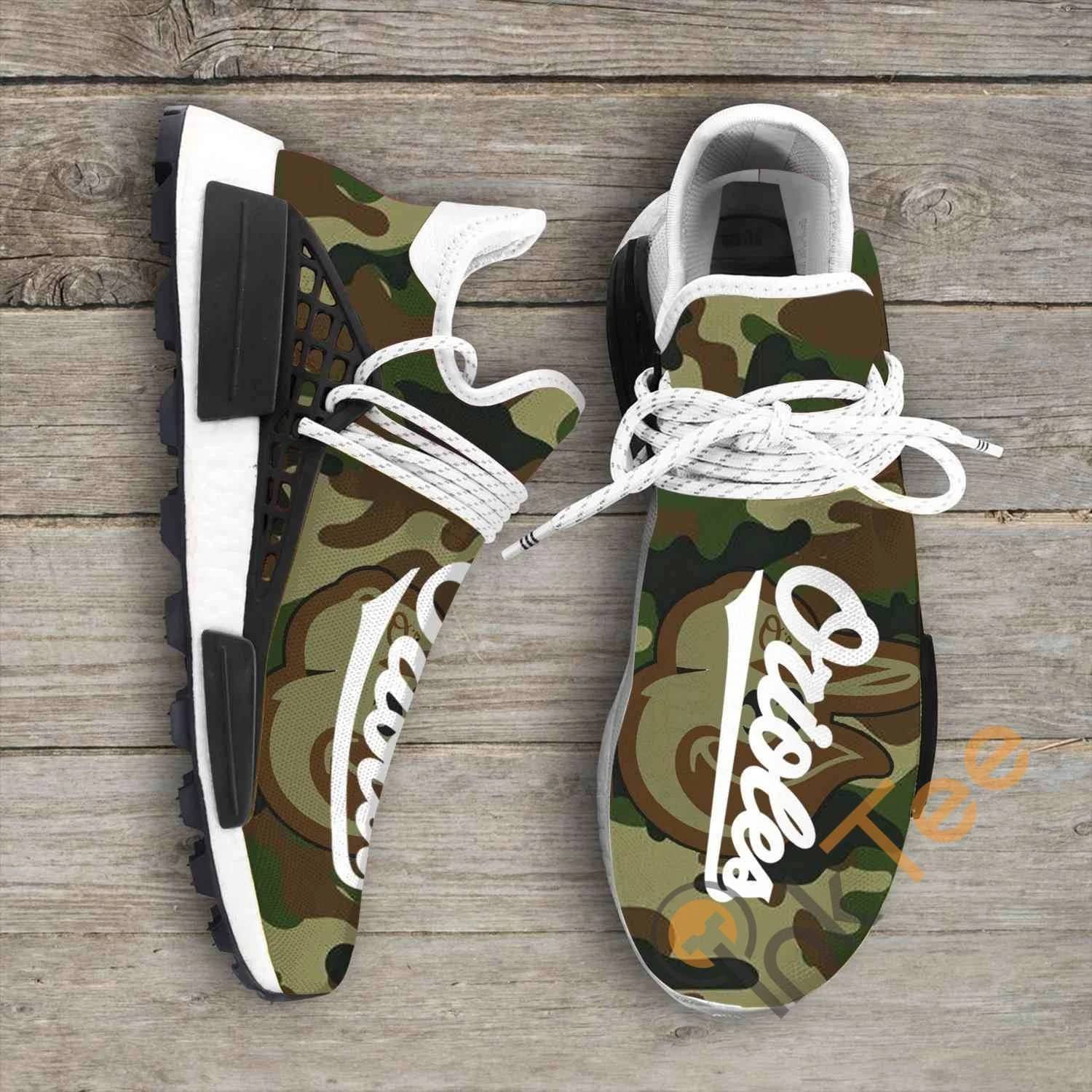 Camo Camouflage Baltimore Orioles Mlb NMD Human Shoes