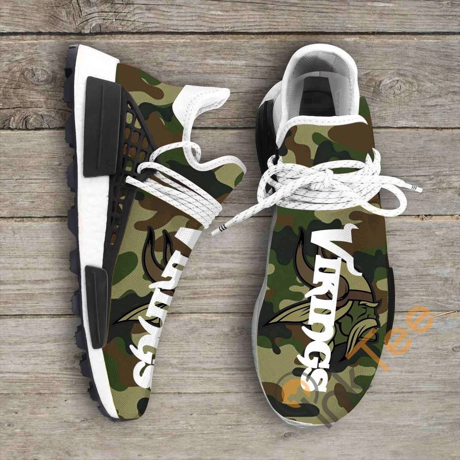 Camo Camouflage Miami Dolphins Nfl Sport Teams NMD Human Shoes