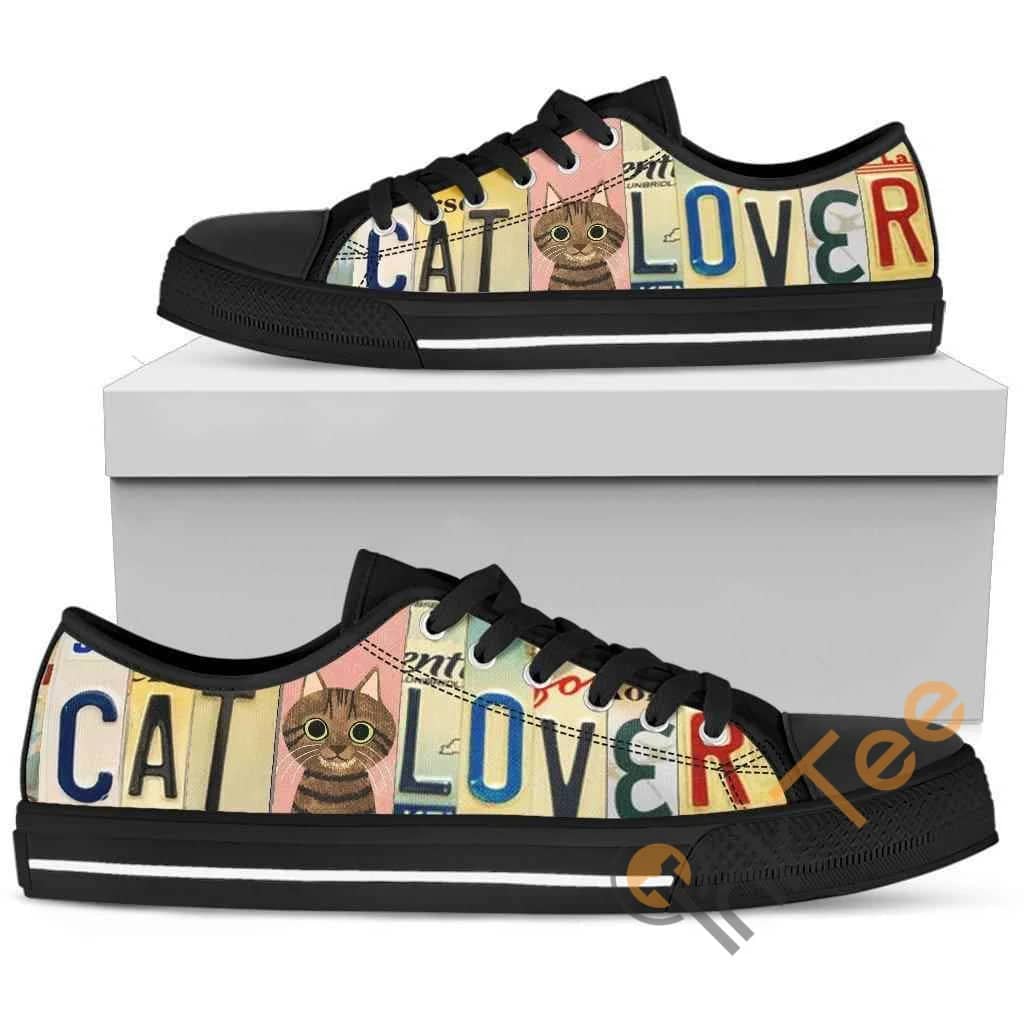 Cat Lover Low Top Shoes