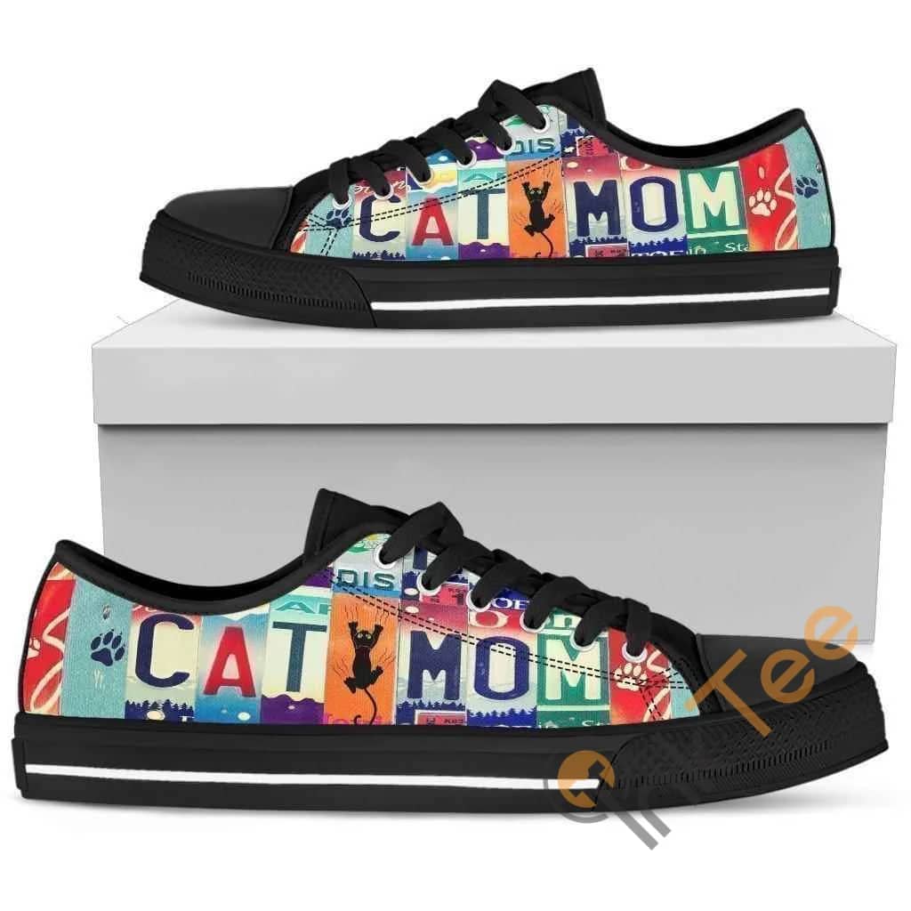 Cat Mom Ha02 Low Top Shoes