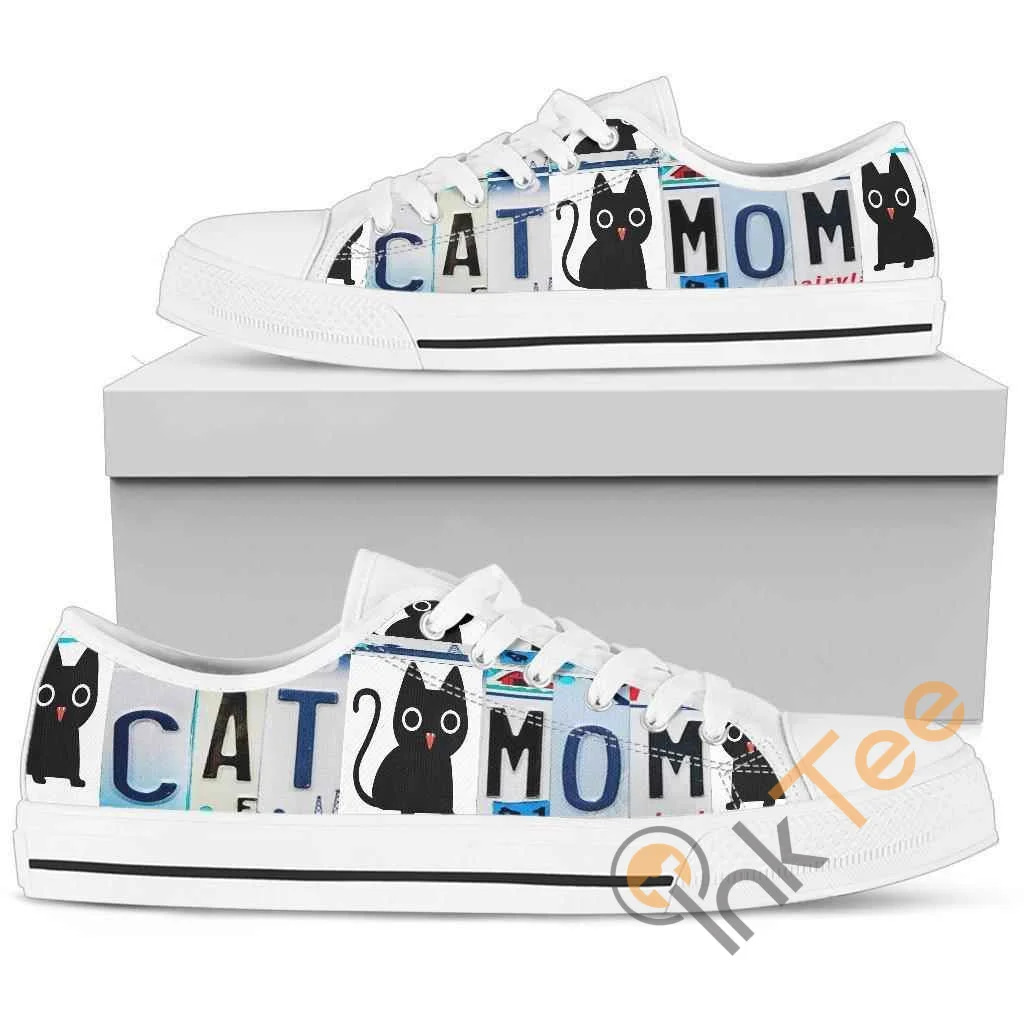 Cat Mom Ha03 Low Top Shoes