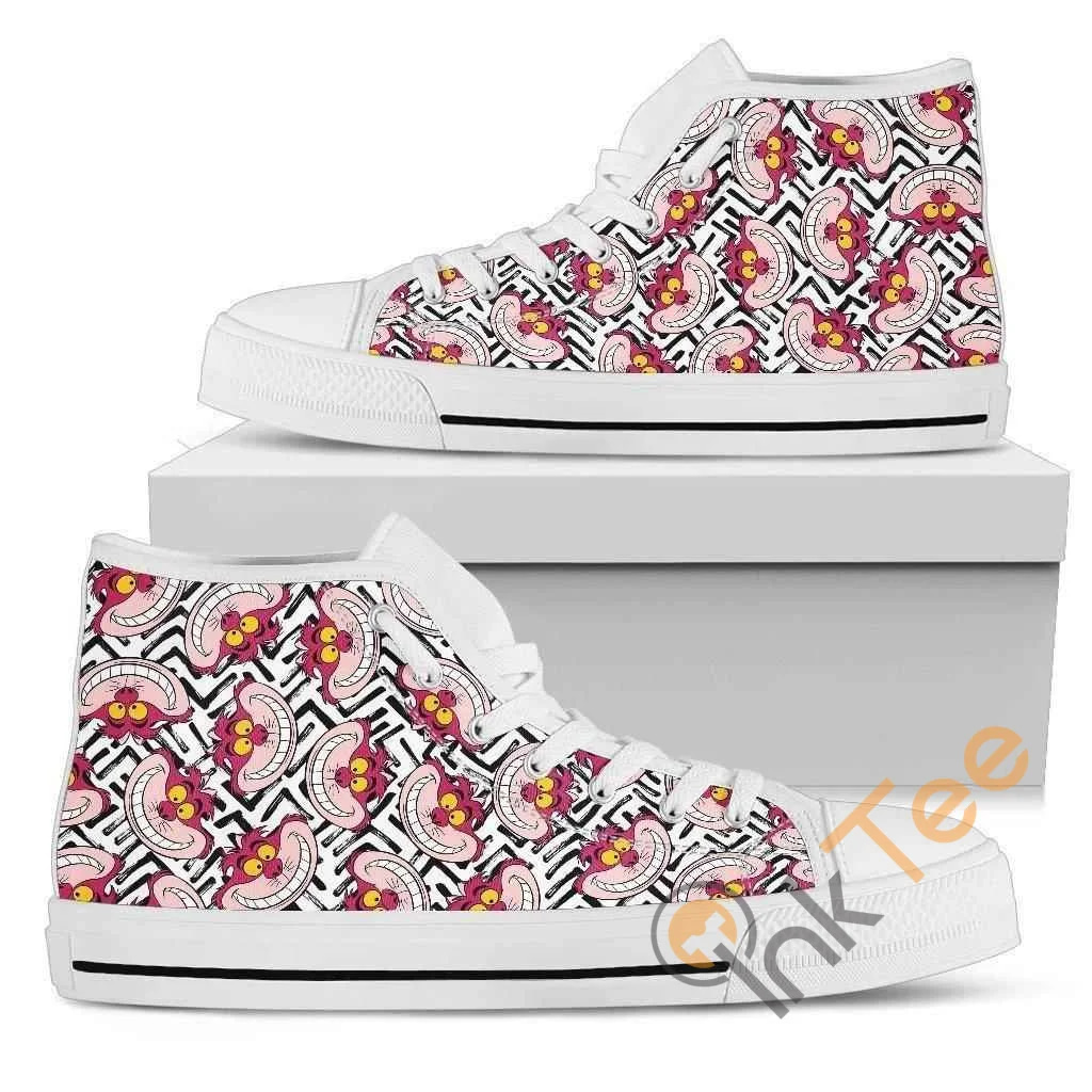 Cheshire Cat Amazon Best Seller Sku 1454 High Top Shoes