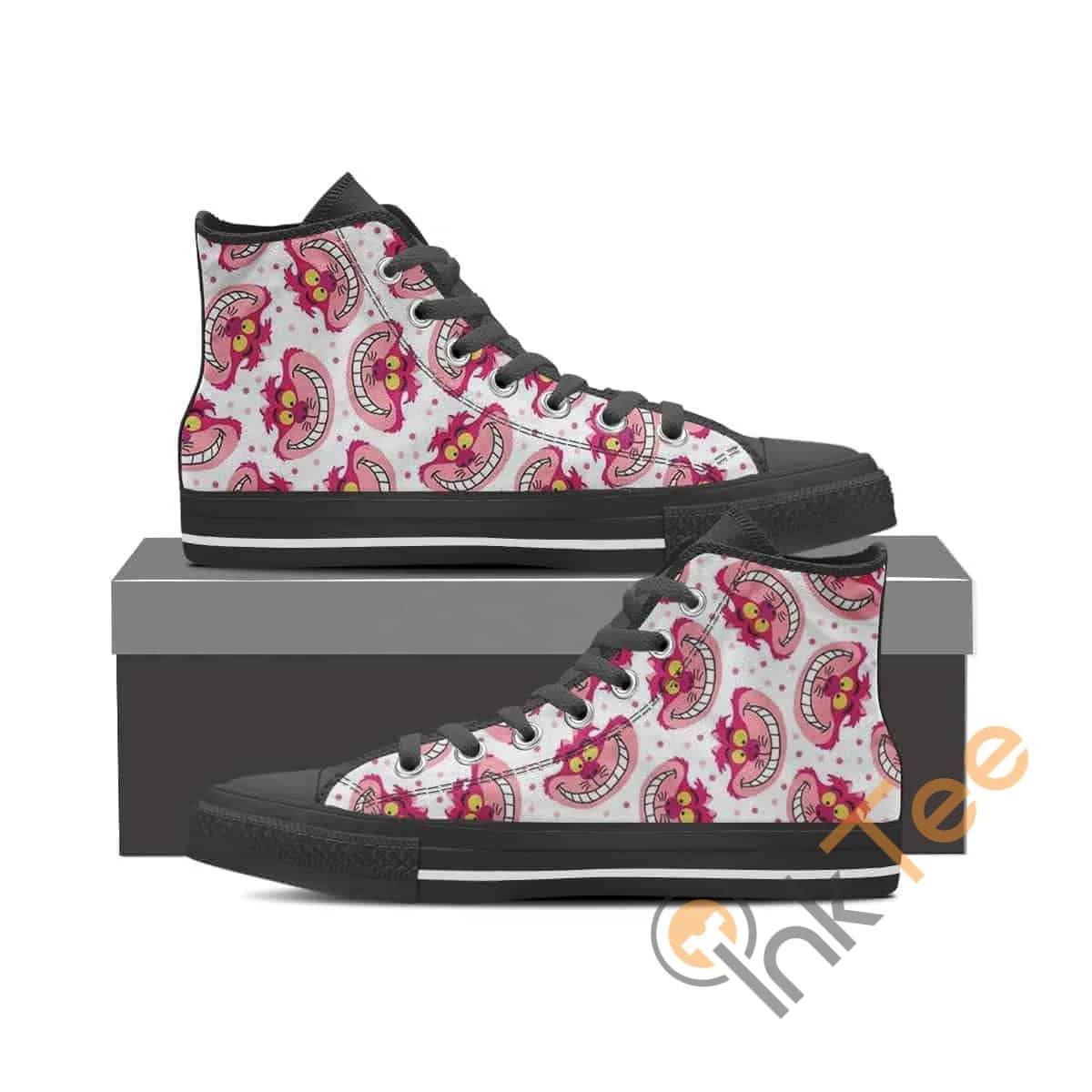 Cheshire Cat Amazon Best Seller Sku 1455 High Top Shoes