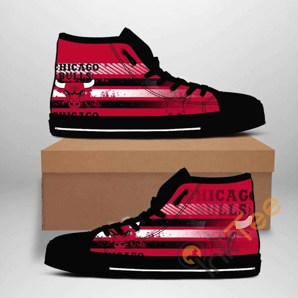 Chicago Bulls Nba Basketball Amazon Best Seller Sku 1471 High Top Shoes