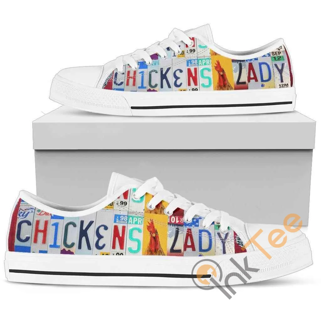 Chickens Lady Low Top Shoes