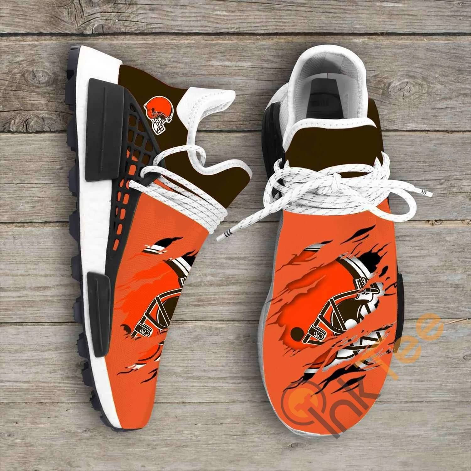 Cleveland Brown Nfl Sport Teams NMD Human Shoes