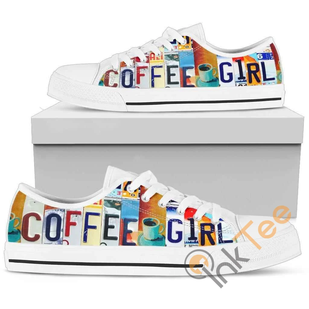 Coffee Girl Low Top Shoes