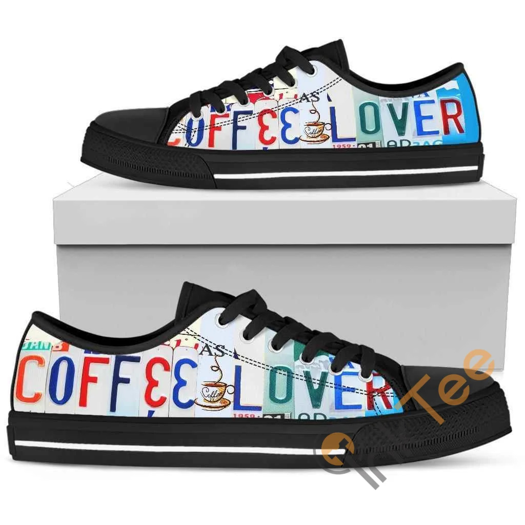 Coffee Lover Low Top Shoes