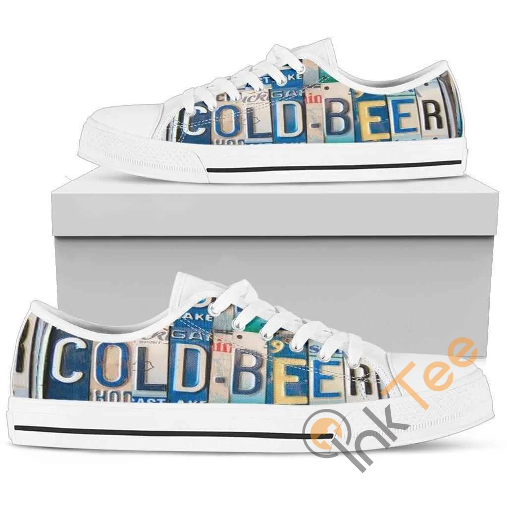 Cold Beer Low Top Shoes