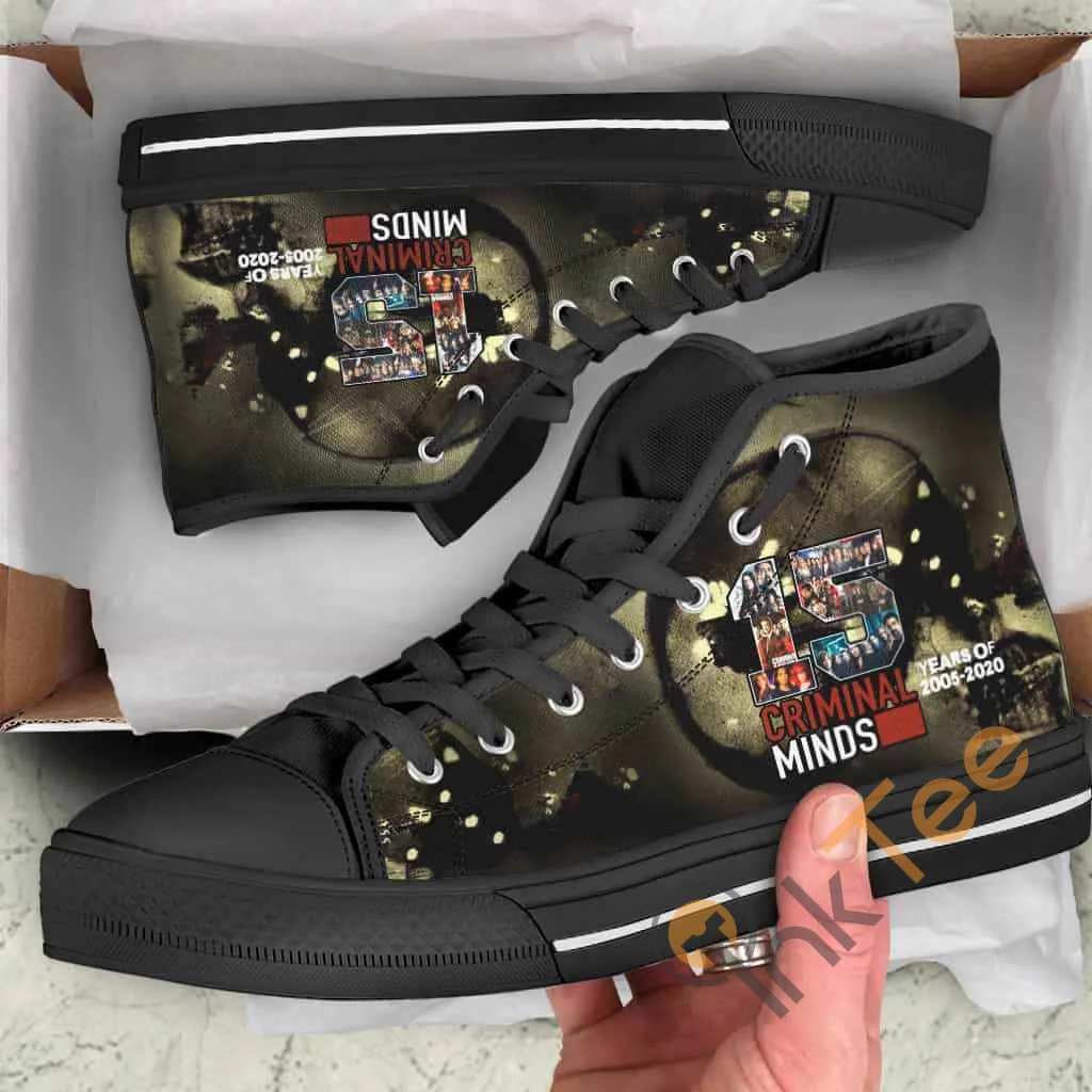 Criminal Minds 15 Years Amazon Best Seller Sku 1439 High Top Shoes