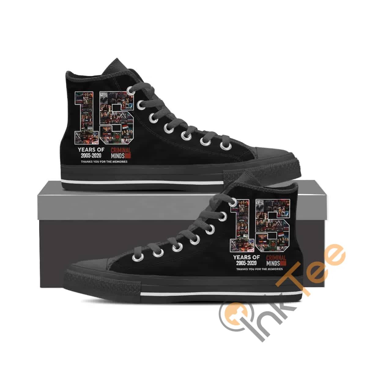 Criminal Minds 15 Years Amazon Best Seller Sku 1440 High Top Shoes