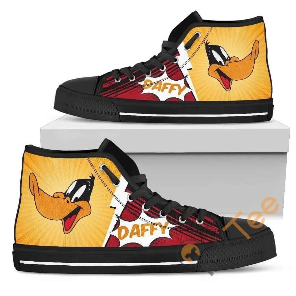 Daffy Duck Amazon Best Seller Sku 1483 High Top Shoes