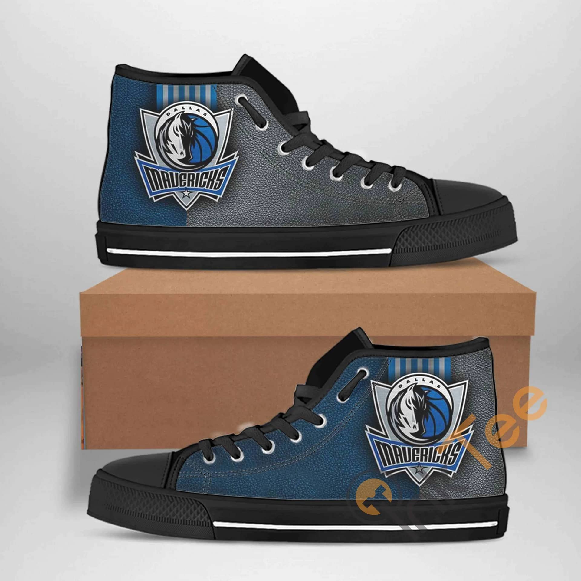 Dallas Mavericks Nba Basketball Amazon Best Seller Sku 1494 High Top Shoes