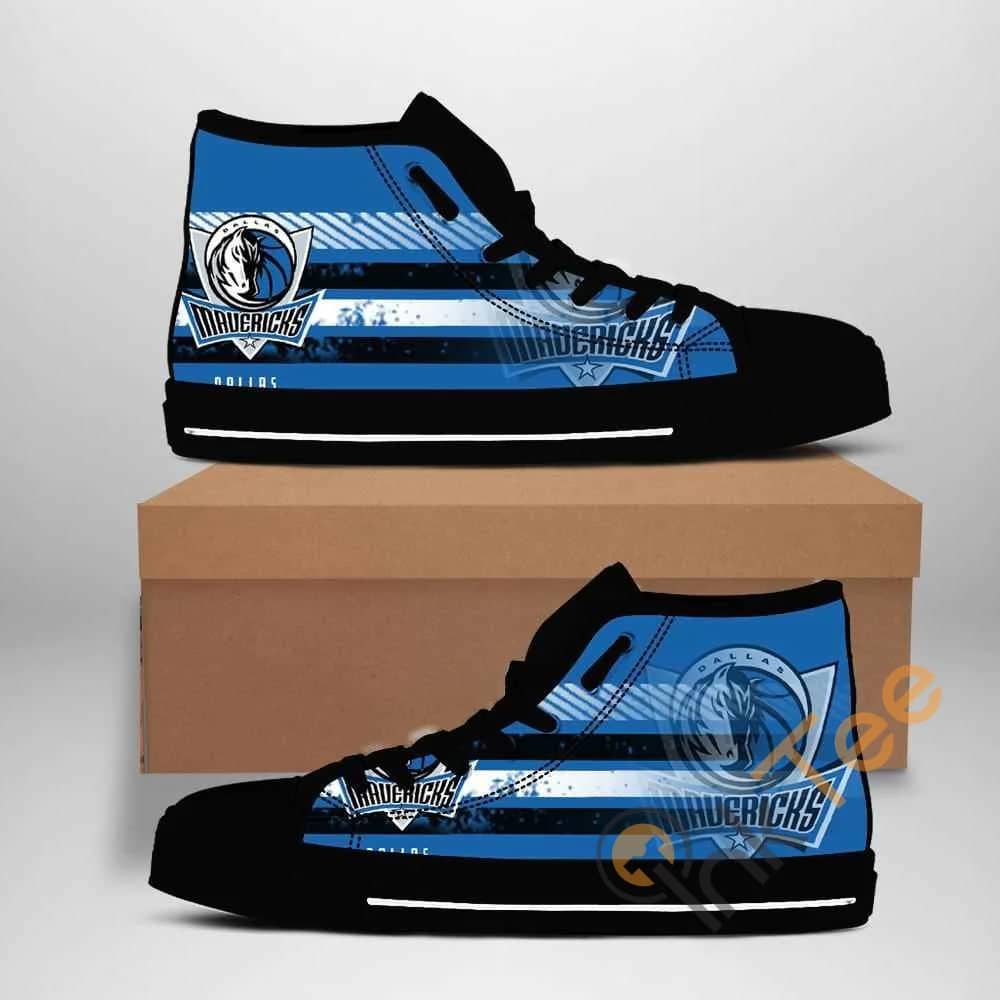 Dallas Mavericks Nba Basketball Amazon Best Seller Sku 1495 High Top Shoes