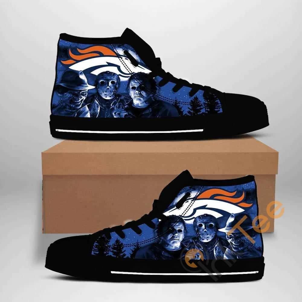Denver Broncos Nfl Football Amazon Best Seller Sku 1520 High Top Shoes