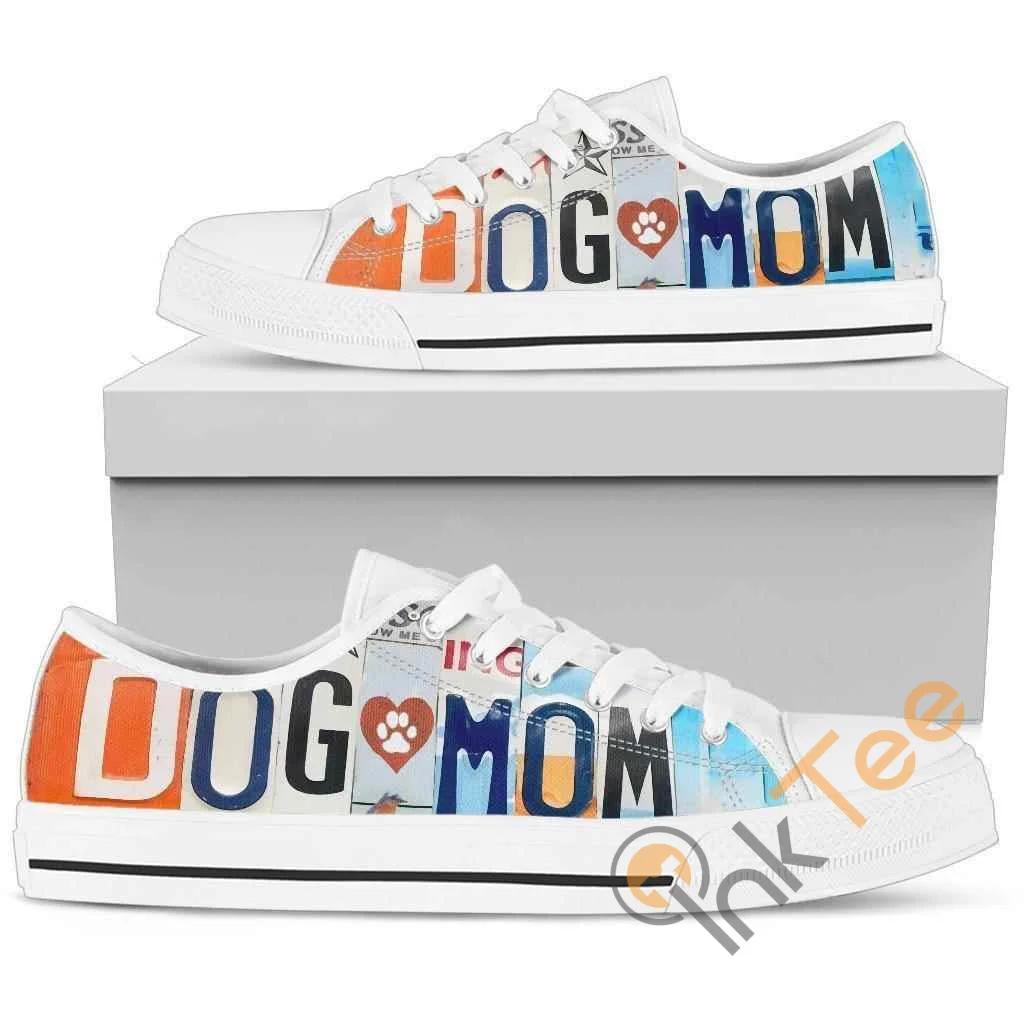 Dog Mom Low Top Shoes