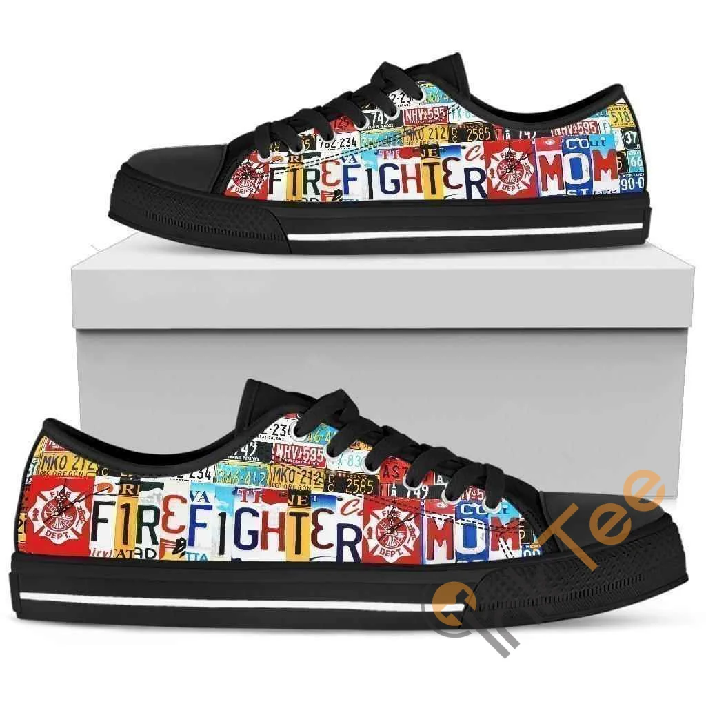 Firefighter Mom Ha02 Low Top Shoes