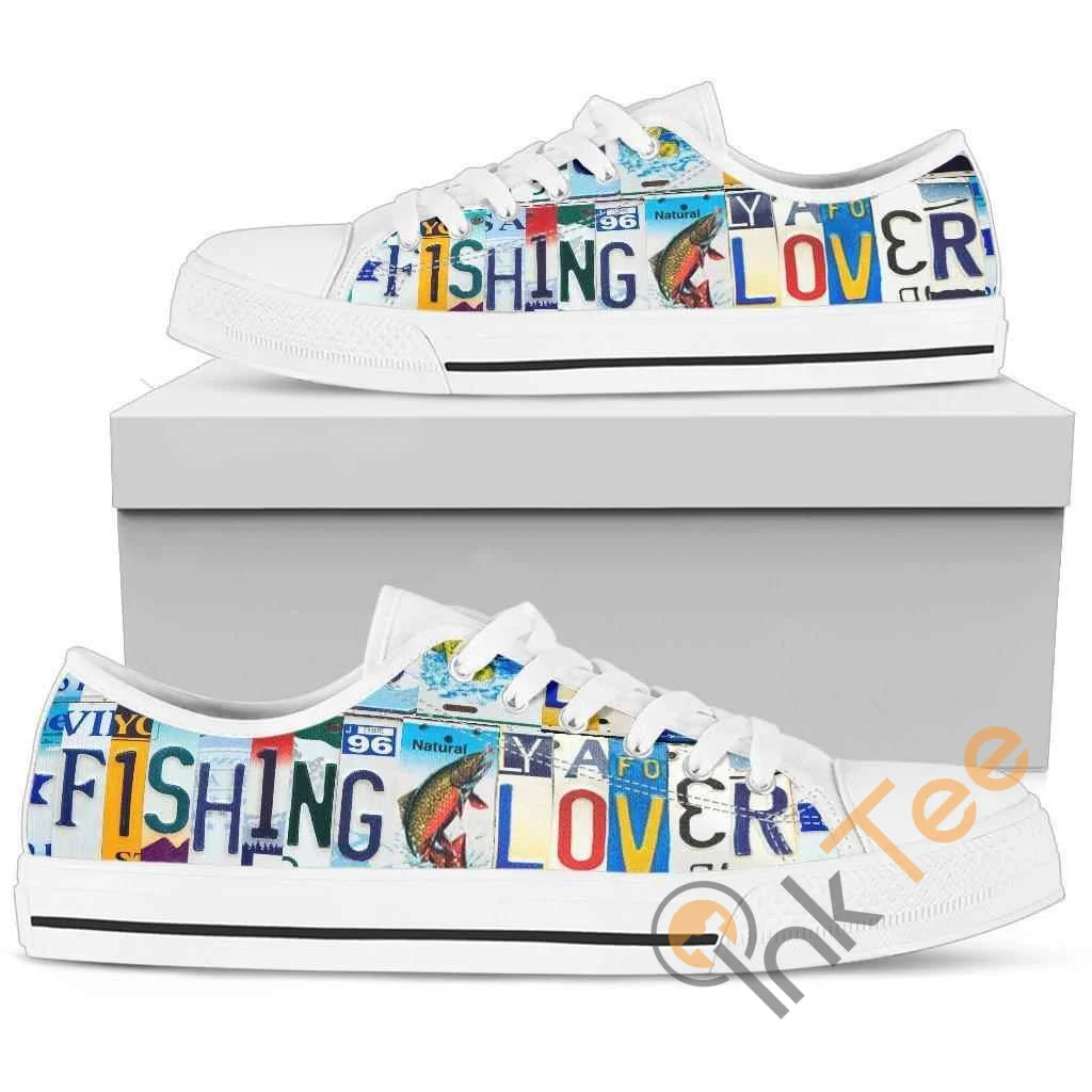 Fishing Lover Low Top Shoes