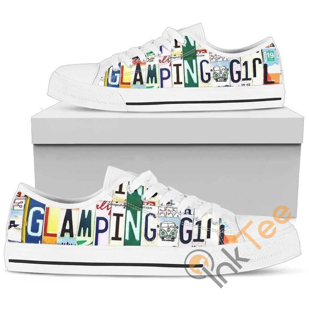 Glamping Girl Low Top Shoes