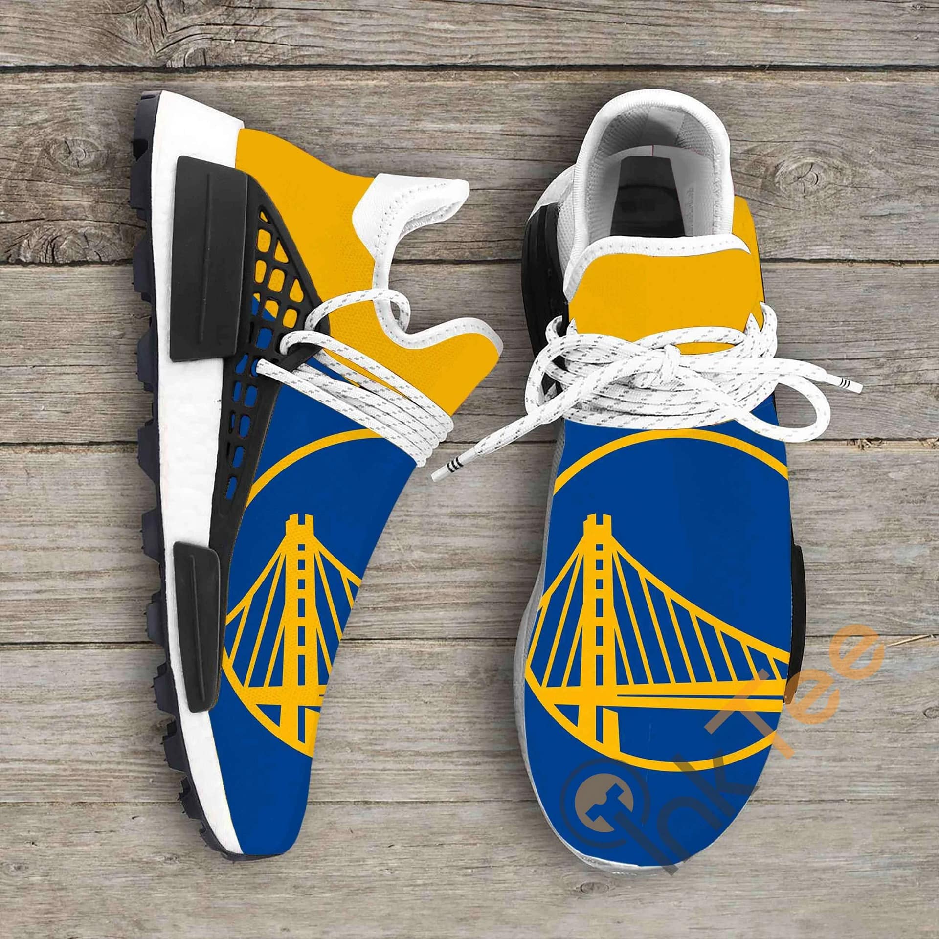 Golden State Warriors Nba Ha02 NMD Human Shoes