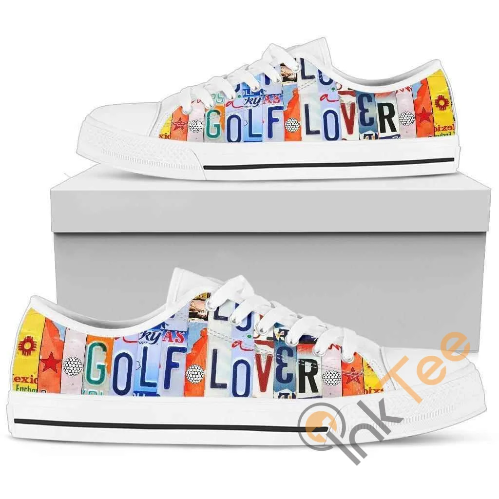 Golf Lover Low Top Shoes