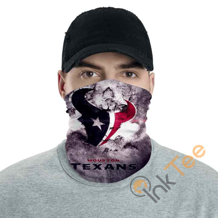 Inktee Store - Houston Texans Sports Neck Gaiter Image