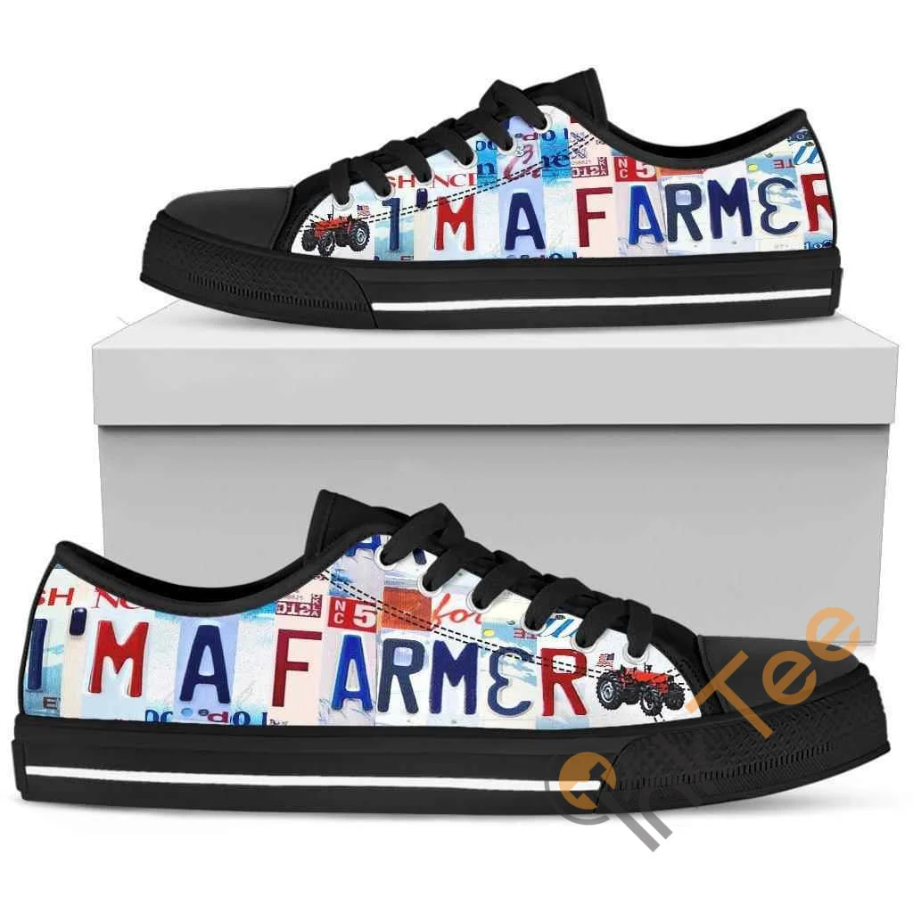 I Am A Farmer Low Top Shoes