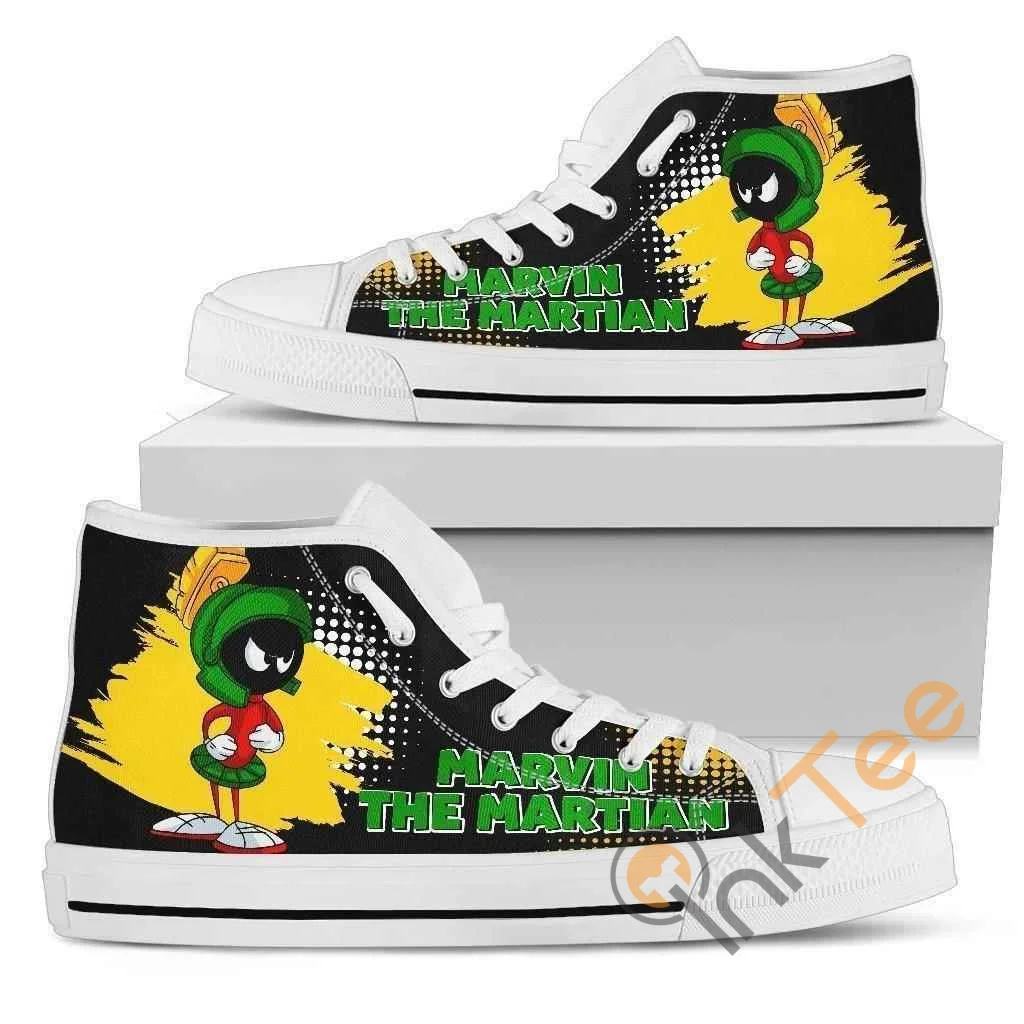 Marvin The Martian Amazon Best Seller Sku 1897 High Top Shoes