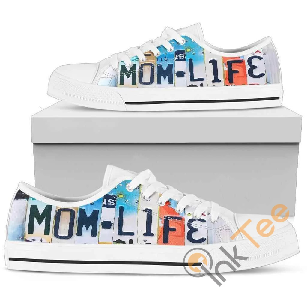 Mom Life Low Top Shoes