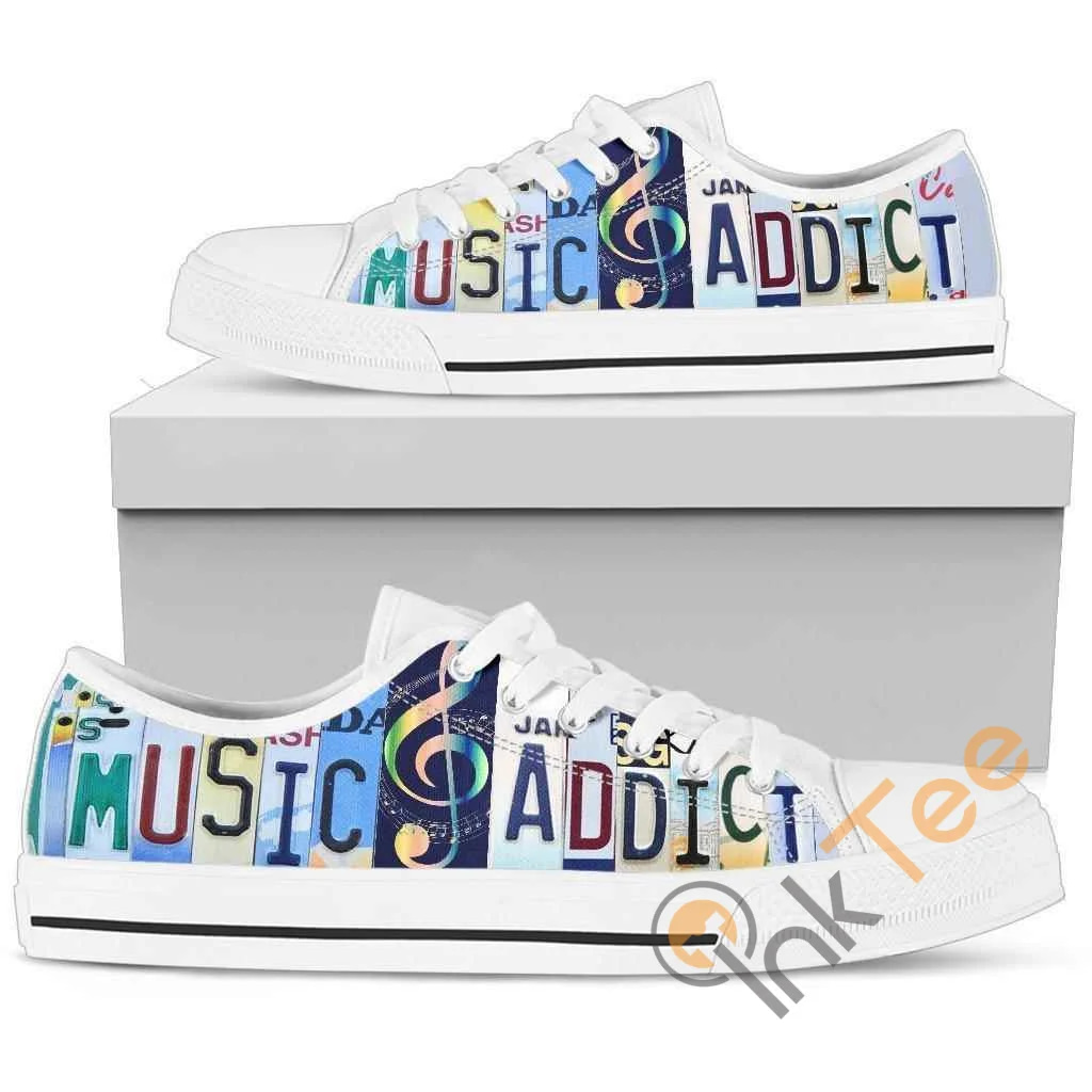 Music Addict Low Top Shoes
