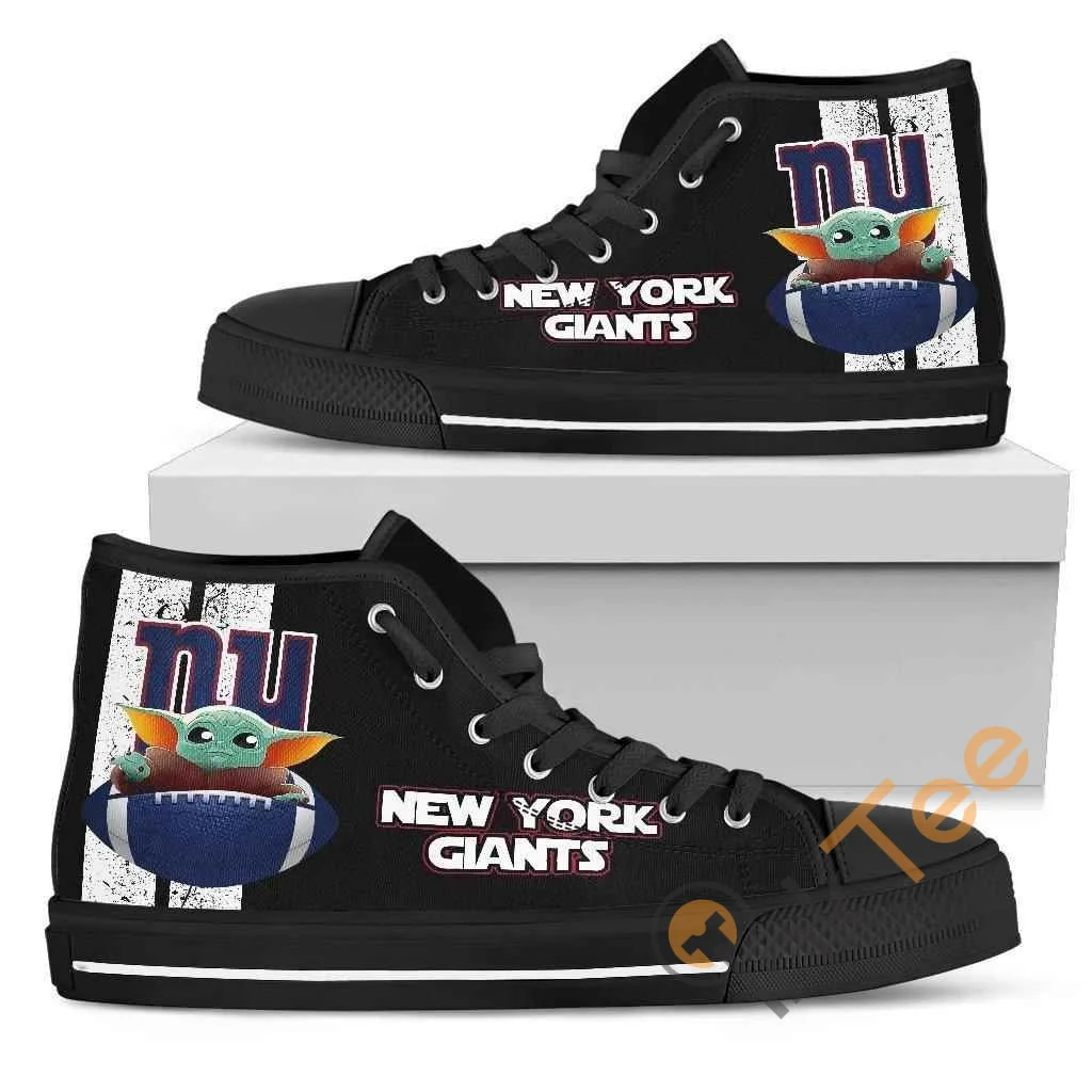 Ny Giants Amazon Best Seller Sku 2073 High Top Shoes