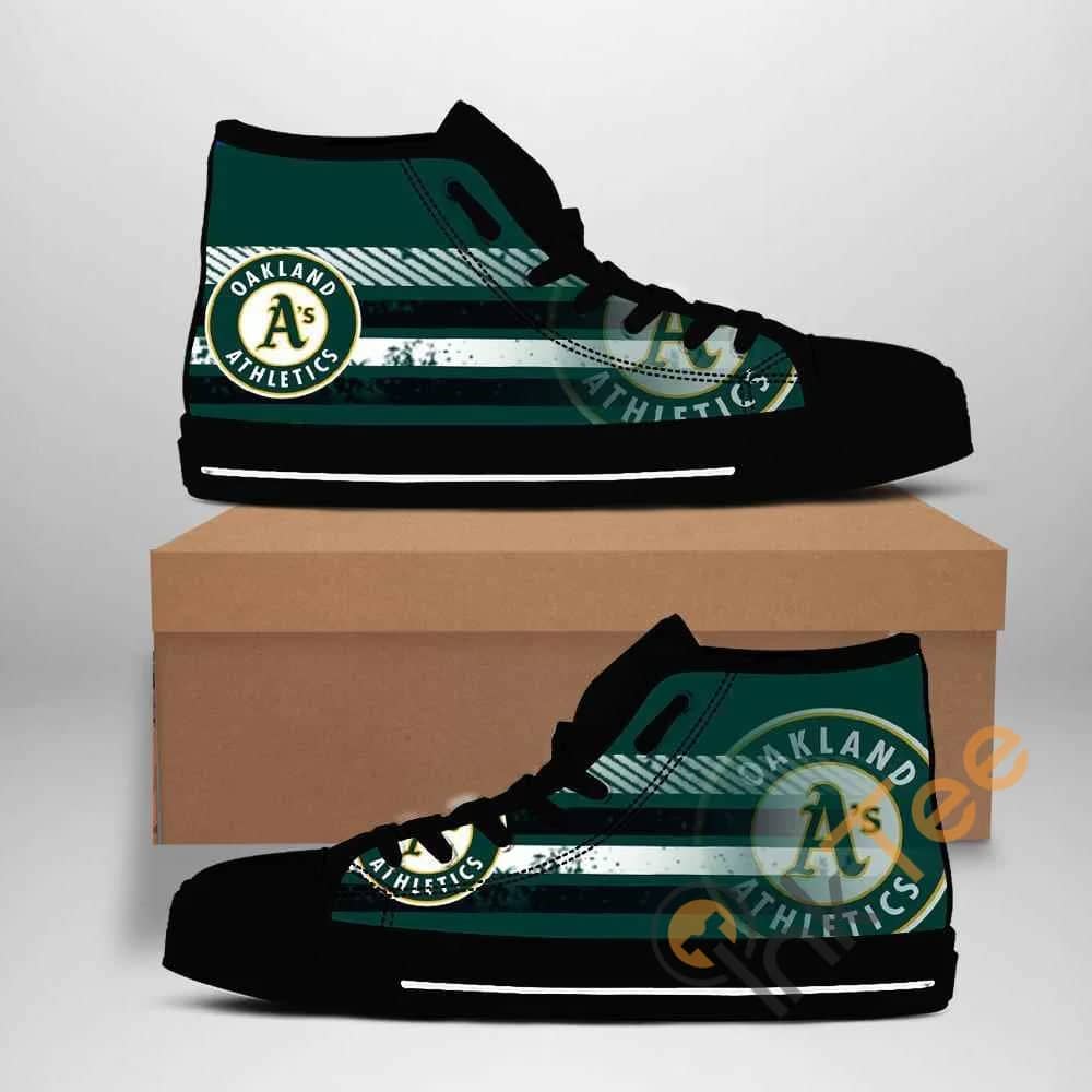 Oakland Athletics Mlb Baseball Amazon Best Seller Sku 2078 High Top Shoes