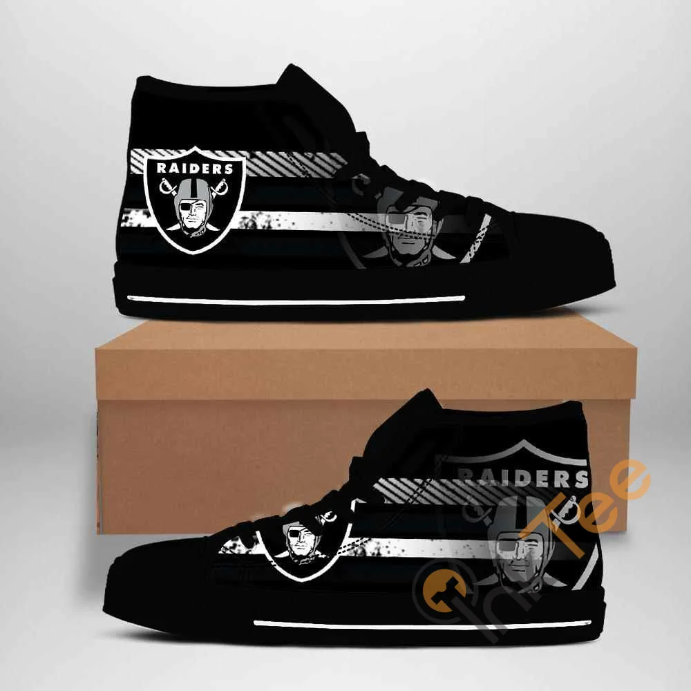 Oakland Raiders Nfl Football Amazon Best Seller Sku 2082 High Top Shoes