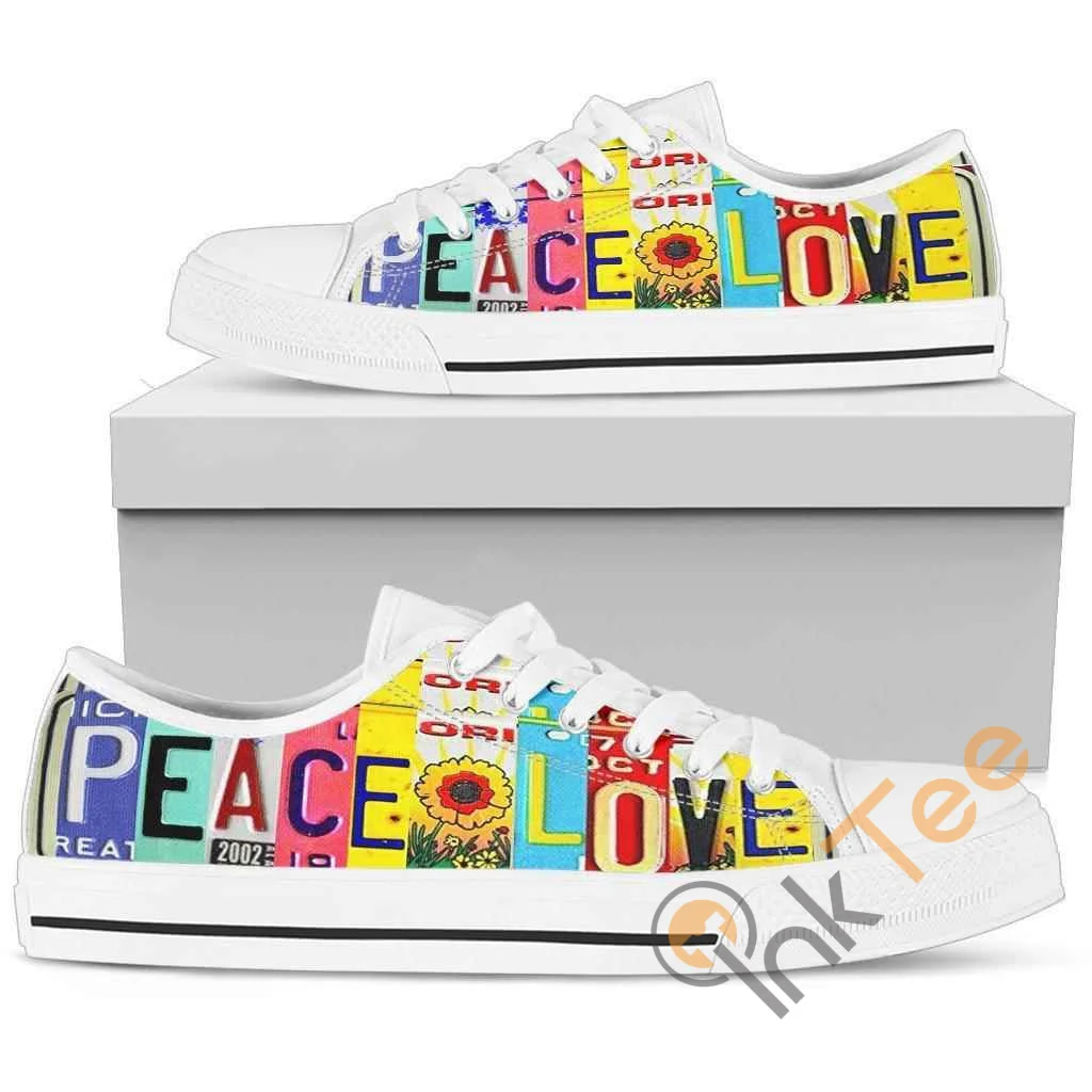 Peace Love Low Top Shoes