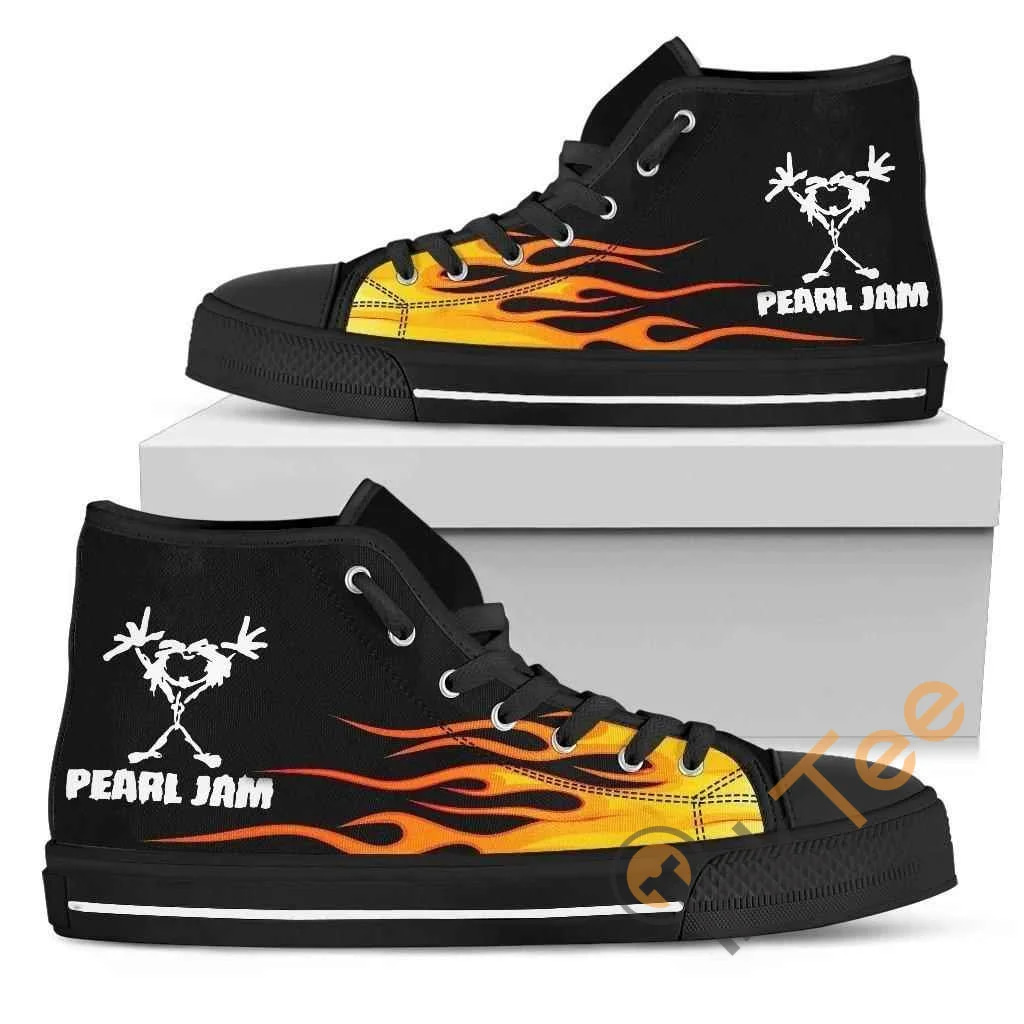 Pearl Jam Amazon Best Seller Sku 2114 High Top Shoes