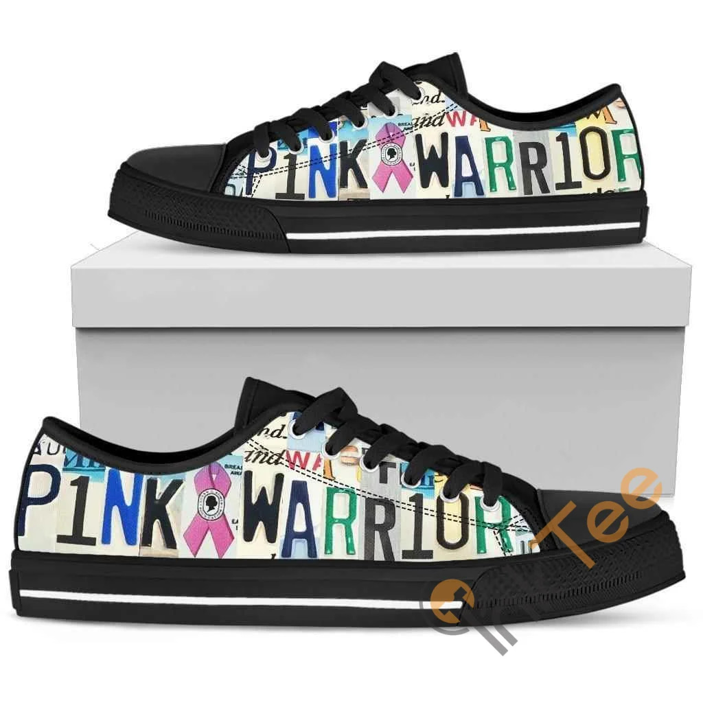 Pink Warrior Low Top Shoes