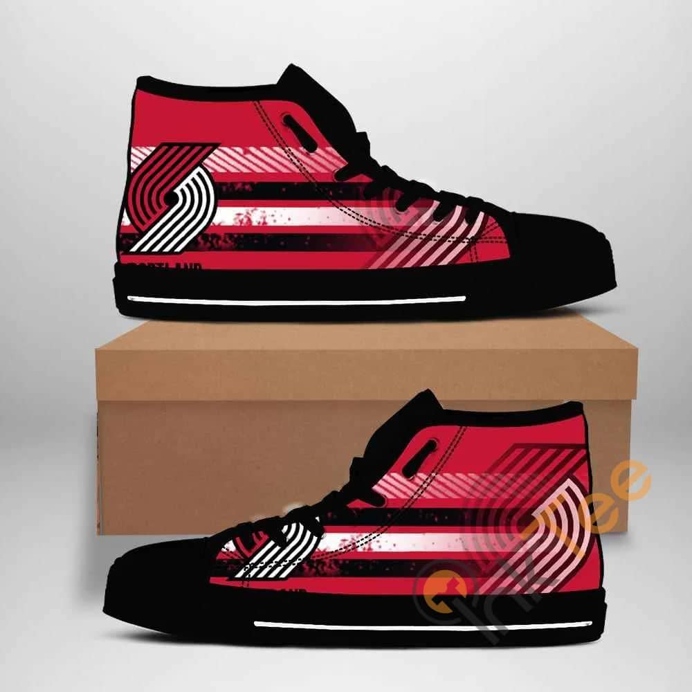 Portland Trail Blazers Nba Basketball Amazon Best Seller Sku 2147 High Top Shoes
