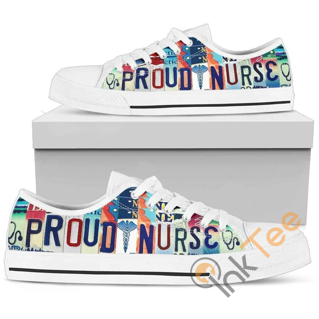 Proud Nurse Low Top Shoes