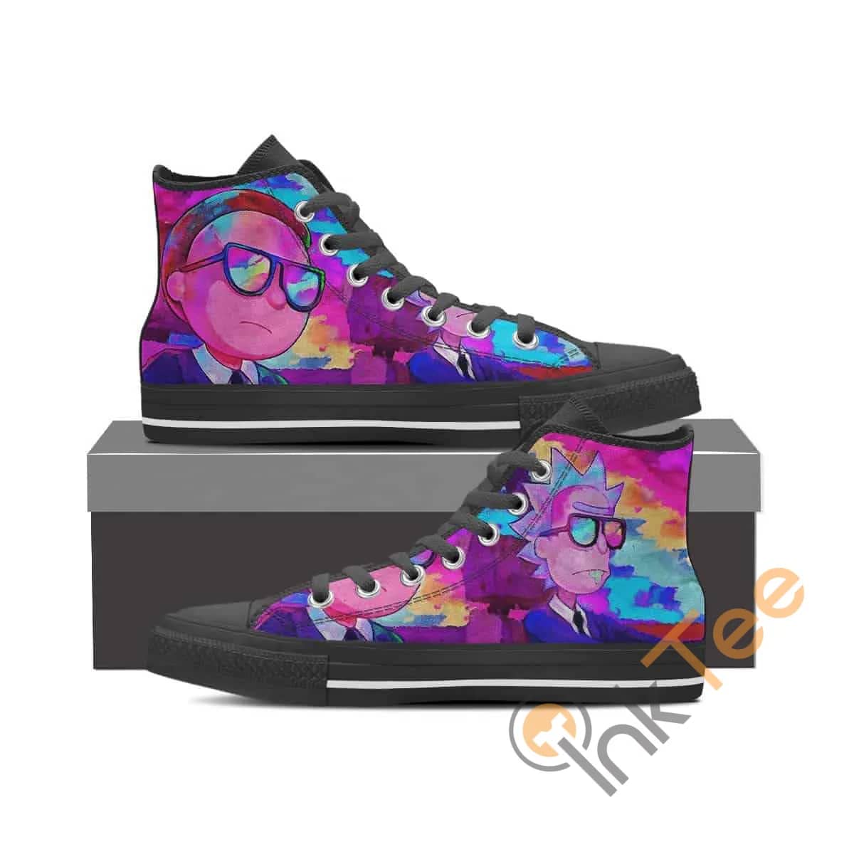 Rick And Morty Amazon Best Seller Sku 2206 High Top Shoes