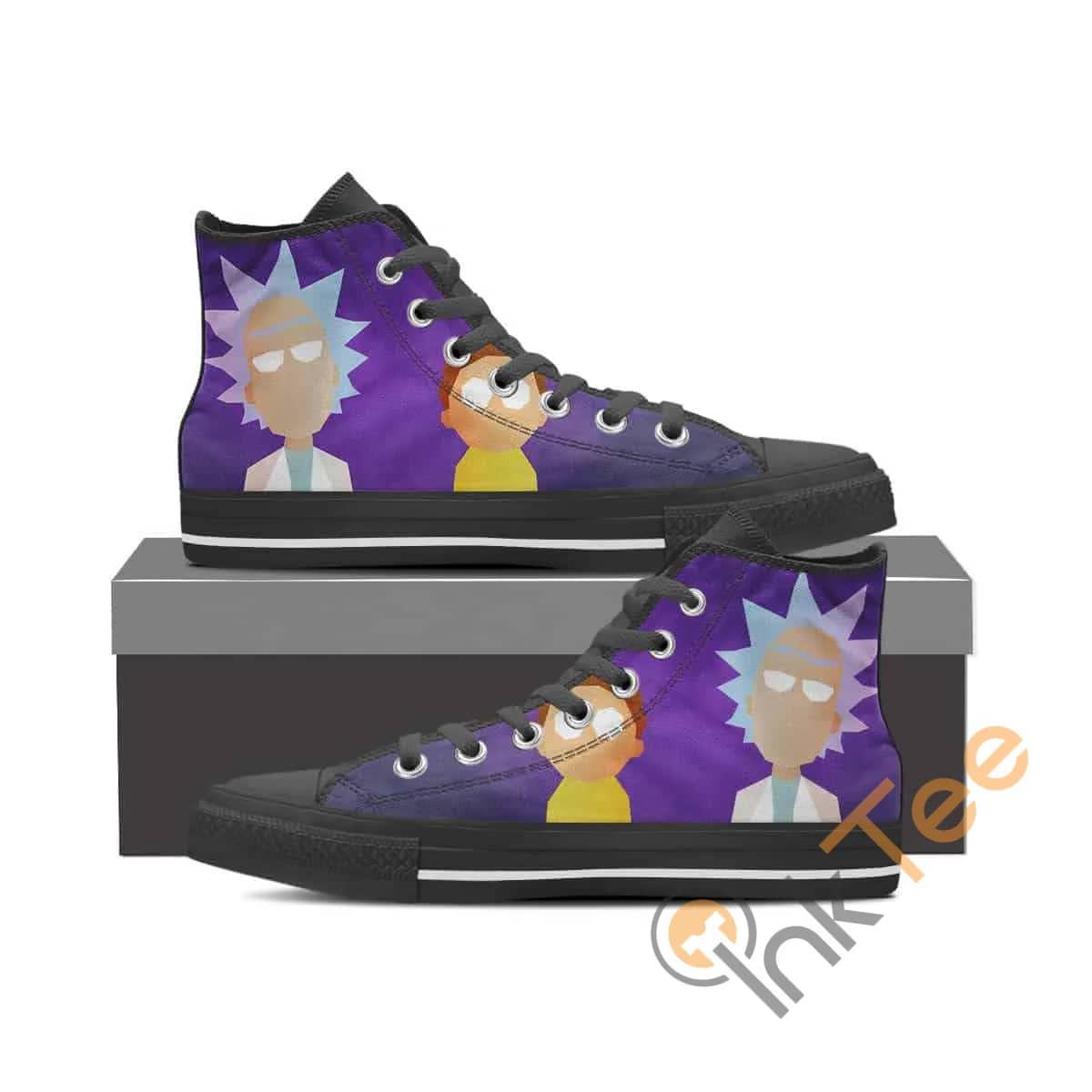 Rick And Morty Amazon Best Seller Sku 2208 High Top Shoes