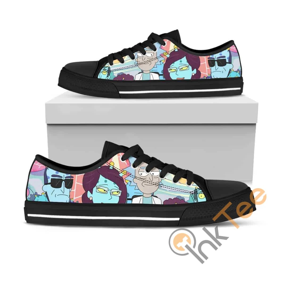Rick And Morty Ha03 Low Top Shoes