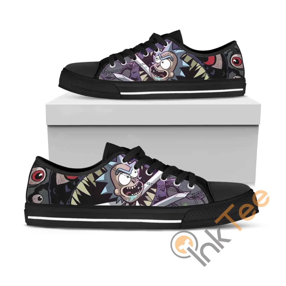 Rick And Morty Ha04 Low Top Shoes