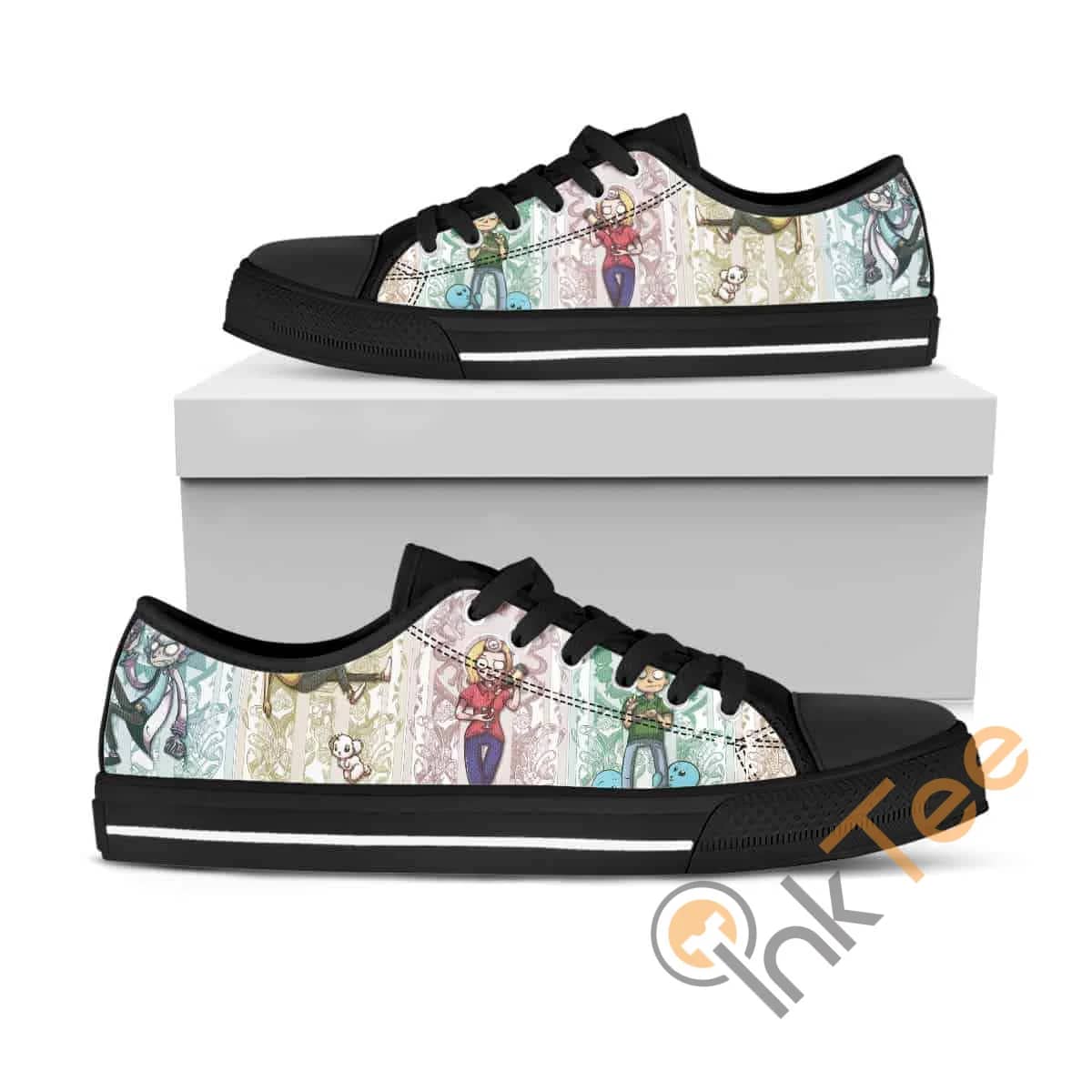 Rick And Morty Ha24 Low Top Shoes