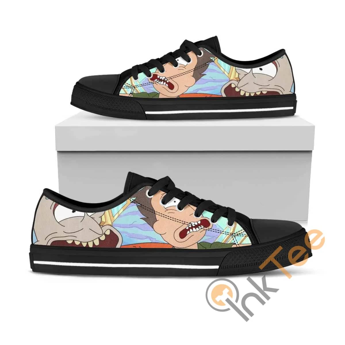 Rick And Morty Low Top Shoes