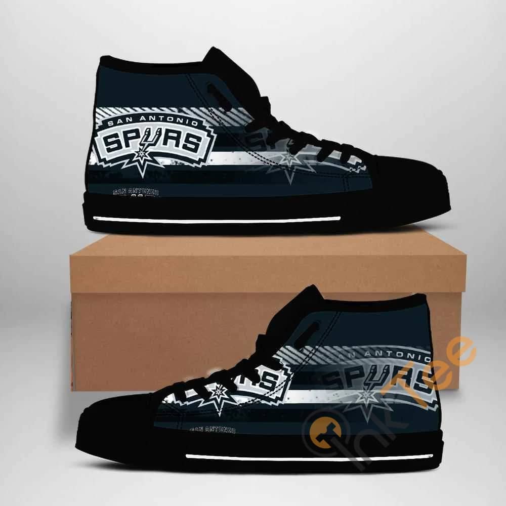 San Antonio Spurs Nba Basketball Amazon Best Seller Sku 2250 High Top Shoes