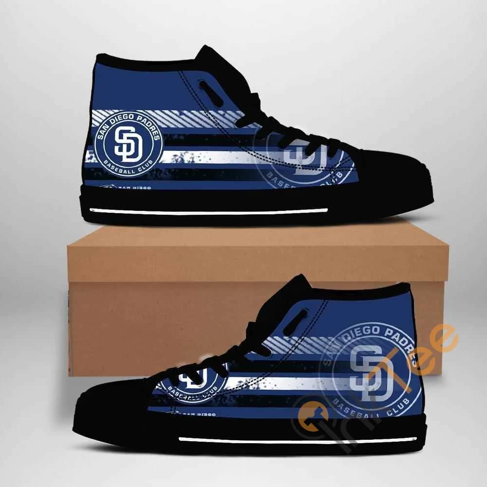 San Diego Padres Mlb Baseball Amazon Best Seller Sku 2255 High Top Shoes