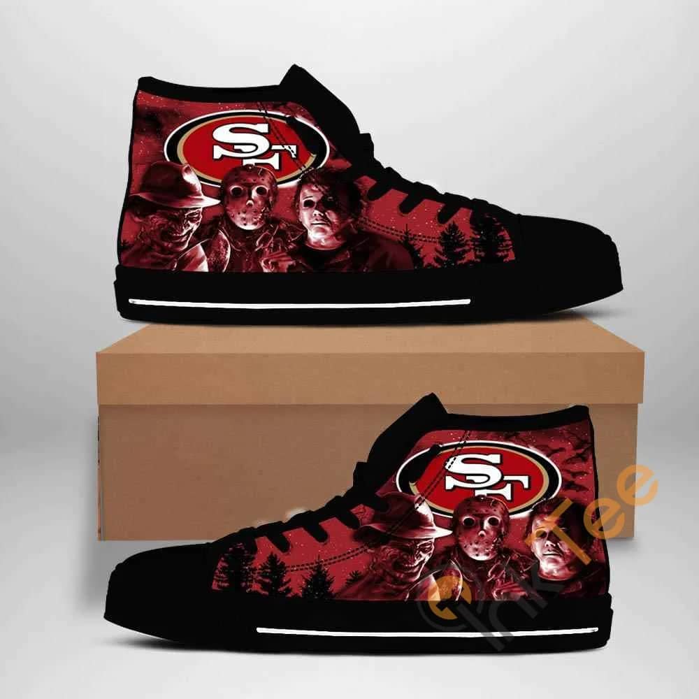 San Francisco 49ers Nfl Football Amazon Best Seller Sku 2261 High Top Shoes