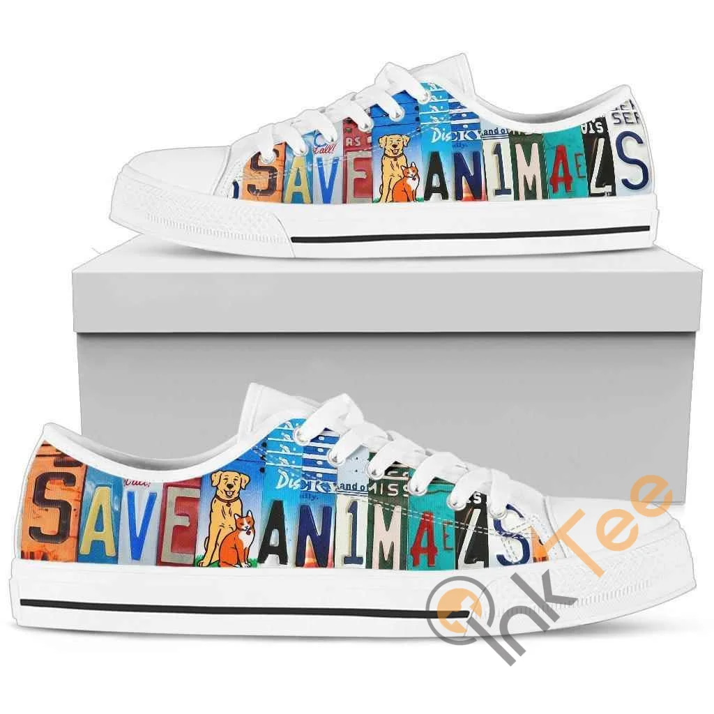 Save Animals Low Top Shoes