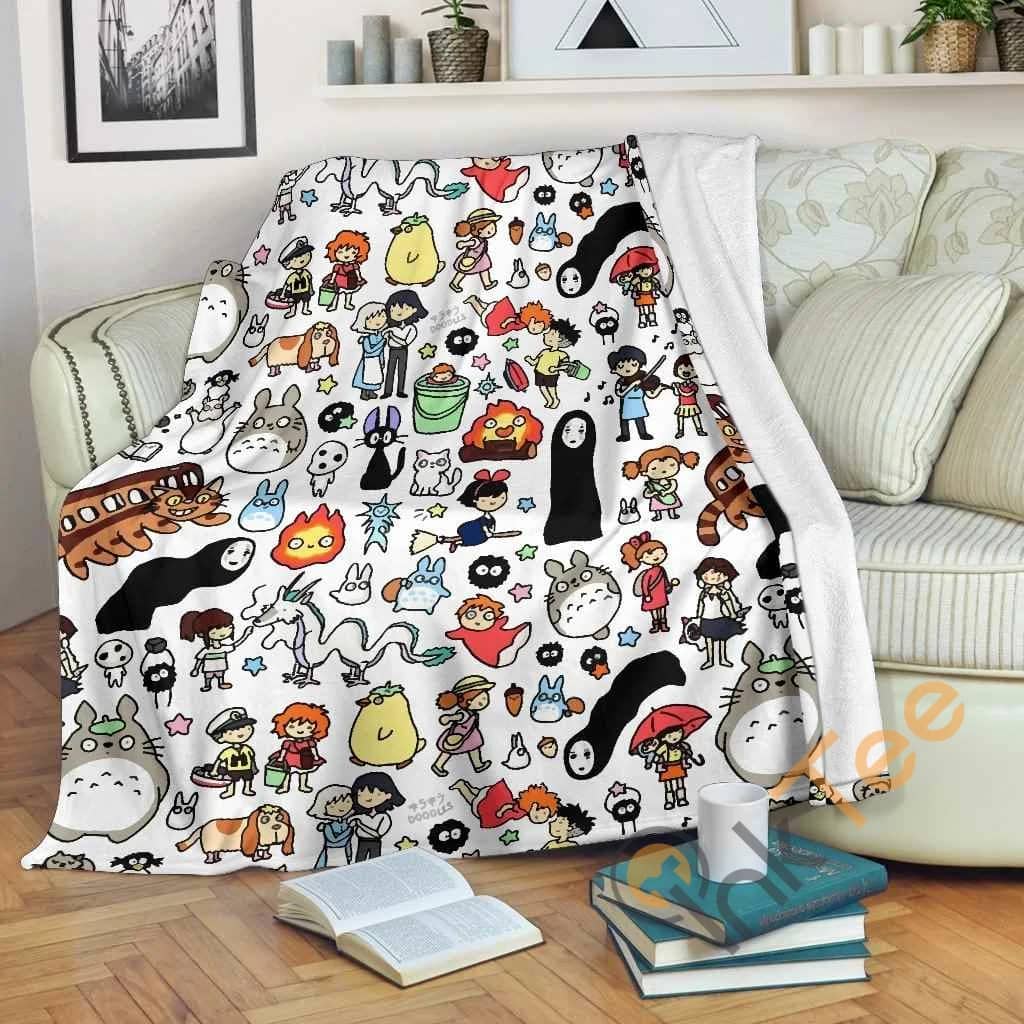 Totoro Studio Ghibli Premiums Fleece Blanket